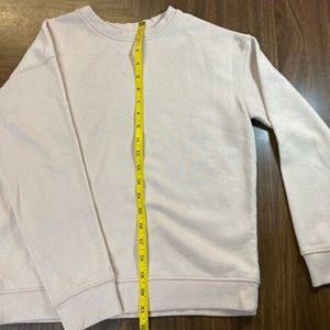 Just be, women’s light pink crew neck. Size-S